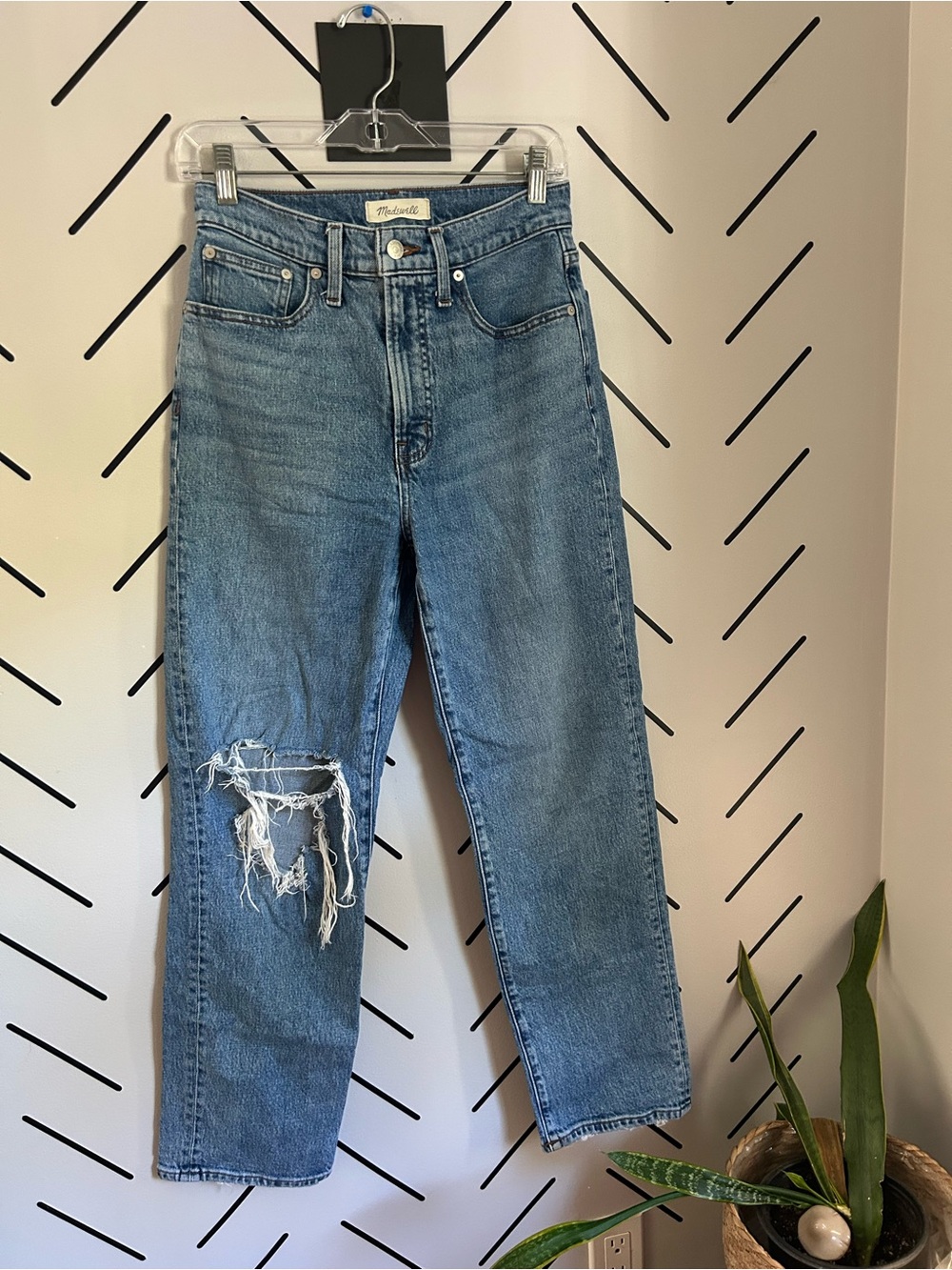 Madewell the perfect vintage straight leg jean